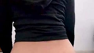 skinny tiny titted brunette haven rae gets oily massage and big cock