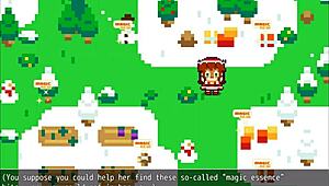 Poppy from LOL in steamy Christmas hentai game