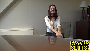 redhead andi dye stretched by maledom cock with cumshot