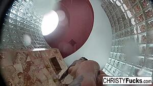 Shower Bts Fun With Christy Dahlia And Ivan