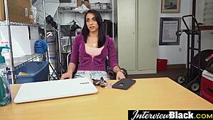 Latina Amateur Rides Monster Cock Until Gaping Cumshot Inside Tight Pussy