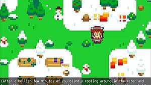 Poppy from LOL in steamy Christmas hentai game