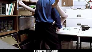 Teen Caught Shoplifting and Concealing Items in Store