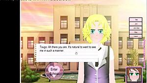 hey, wanna join this cheating classroom game with umichan maiko in anime hentai style, part 2?