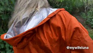 Luna Green Hunts Chestnuts but Finds Big Cock for Her Ass