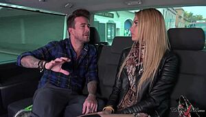 I just divorced and used this guy in the van to get revenge on my ex with deepthroat and orgasm