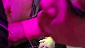 I helped him to get an orgasm with a deep blow job