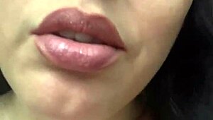 Jerk off to this big ass brunette