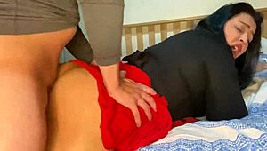 Filipina milf swallows cum after blowjob command