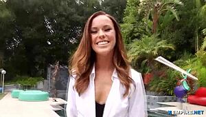 does the sexy lady enjoy multiple cumshots on face?