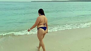 yo, wanna know what happened? my slutty latina wife met a guy on the beach and banged him raw!