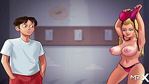 Summertimesaga unfolds with a sneaky snack of milk in episode 96 of this wild cartoon tale.