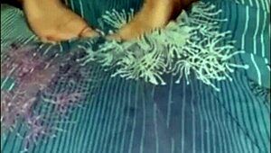 ibu mertua begs for hard pussy fuck after massage