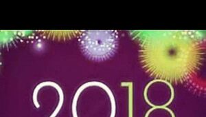 Happy holidays, she's masturbating those big tits!