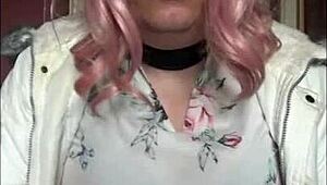 Want to see a bisexual crossdresser swallow another man's cock?