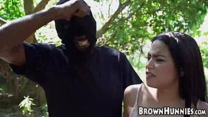 Hey Maya Bijou, how does that big black cock feel outdoors with your exotic curves riding hard? I bet it’s unreal!