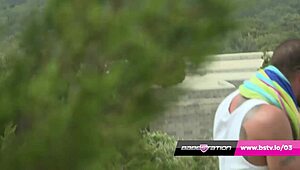 Karlie Simon Fucked On A Car By Jay Snake!