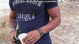 Feeling Wild with Hot Amateur Beach Sex Scene