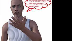 3D cuckold and foot fetish comic part 2: A must-watch for fans of amateur humiliation and MILF feet
