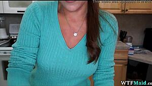 talking to my new maid turned into a steamy spanish encounter. her latina charm got me hooked fast.