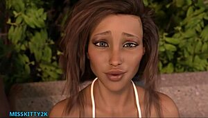 Amateur anal teen with big butt