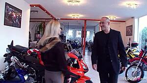 Blonde Real Twins Denys and Tira in Rough Anal 4some Action