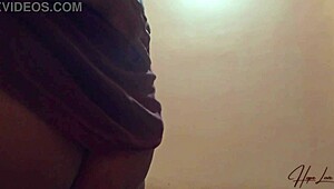 Malaysian milf gets naughty with brother-in-law in bed