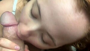 redhead step mom rides you hard in bed, wanna join?