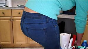 talking to my new maid turned into a steamy spanish encounter. her latina charm got me hooked fast.