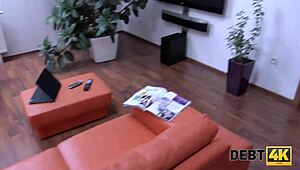 Debt4k student girl can't pay rent but got perfect forms for cash deal. gotta help her out quick!