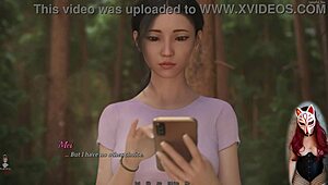 Dreamland - ep 13 fishnet and corset - the best costume for a porn game