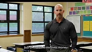 Amateur latina milf bent over in rich lingerie with friend's boss Oscar