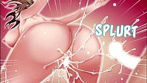 sexy cartoon characters from hentai-manytoon engage in gangbangs and doggystyle