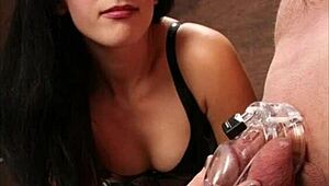 damn, your pathetic penis belongs to your wife now in male chastity hypno 01!