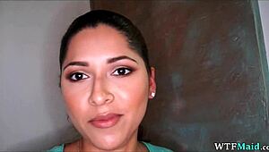 talking to my new maid turned into a steamy spanish encounter. her latina charm got me hooked fast.