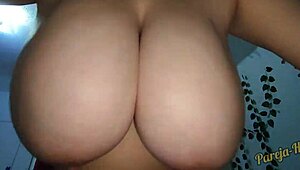 Big natural tits of my neighbor are too much for me to handle
