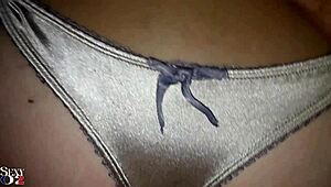 Hey, wanna see me in a shiny golden dress with satin gloves licking feet and rimming before deepthroat and doggystyle POV?