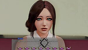 Complete Gameplay Of Pale Carnations Part 12 With Blonde And Redhead Milfs.