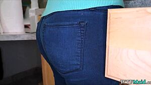 talking to my new maid turned into a steamy spanish encounter. her latina charm got me hooked fast.