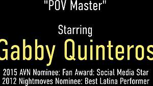 Dominated Latina Mamacita Gabby Quinteros In Lingerie