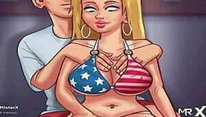 Summertimesaga unfolds with a sneaky snack of milk in episode 96 of this wild cartoon tale.