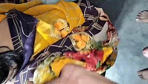 Indian desi village babe bent over for outdoor doggystyle action