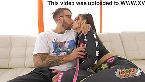 Aidra Fox rides for deep anal adventure