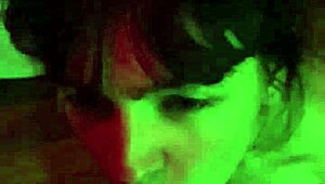 Blowjob by beautiful bondaged tattooed girlfriend sandraxo1 😍