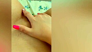 damn, i hit a wild orgasm home alone with my tight pussy!