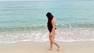 yo, wanna know what happened? my slutty latina wife met a guy on the beach and banged him raw!