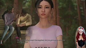 Dreamland - ep 13 fishnet and corset - the best costume for a porn game