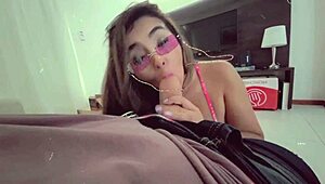 Two college friends give me a blowjob