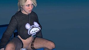 in this anime, busty girls suck futa teens