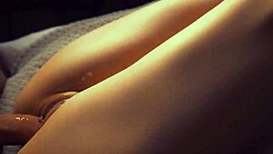 skinny girl with big ass gets double cum in pussy and ass